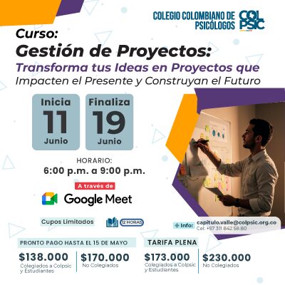Curso Gestión de Proyectos: Transforma tus Ideas en Proyectos que ...